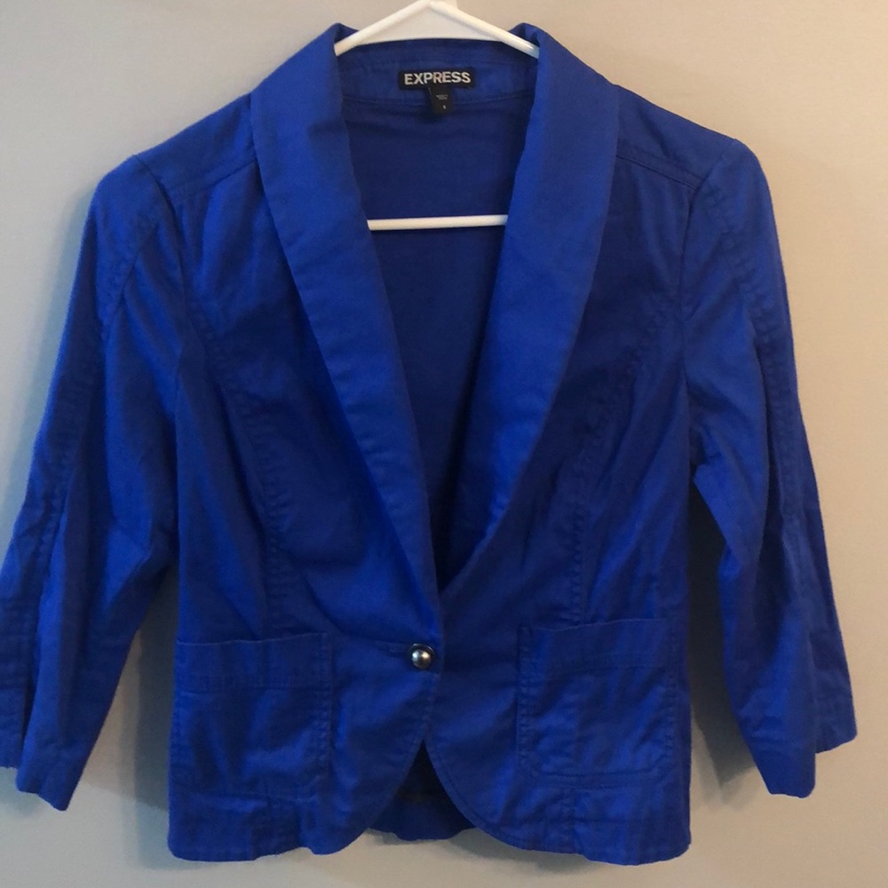 Blue blazer
